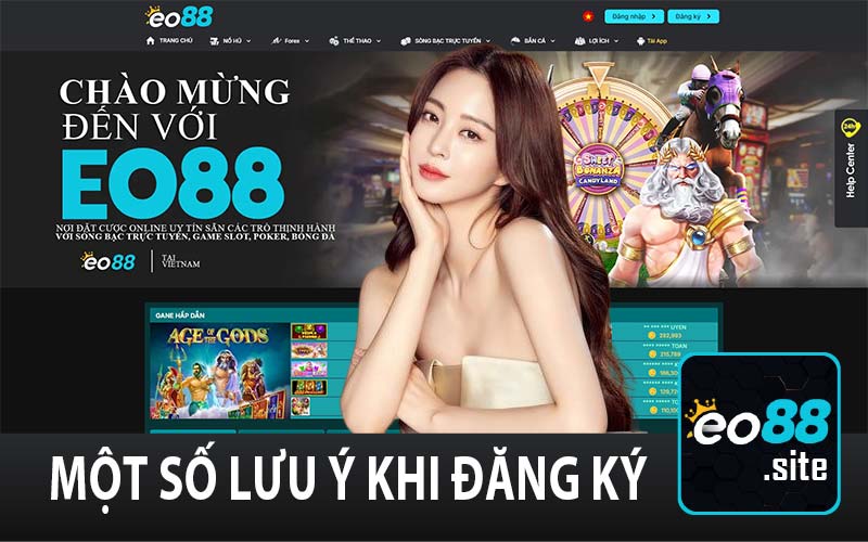 Một số lưu ý khi đăng ký